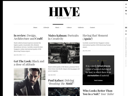 Hive WordPress Theme