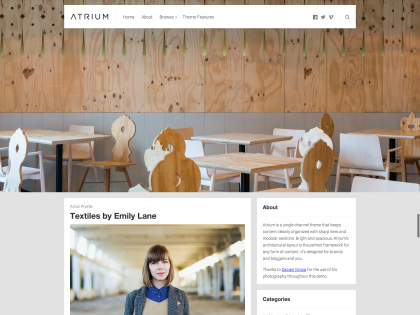 Atrium WordPress Theme