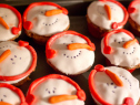 Snowman Cupcakes