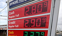 Gas is $3 a gallon or less for most drivers