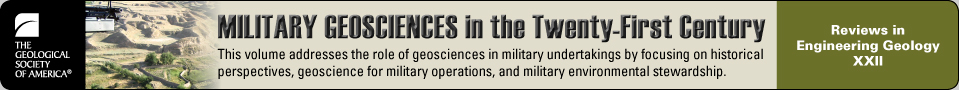 Addresses the critical role of geosciences in military undertakings.