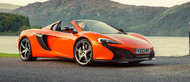 The McLaren 650S Spider has 641 horsepower and an exotic hydraulic suspension that tames potholes and racetracks.