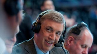 SAN ANTONIO – TNT’s Marv Albert, in San Antonio for tonight’s spectacular ring ceremony and to do play-by-play for the NBA season opener, has been in the &nbsp;broadcast biz for close to half-a-century. Yet he remains astonished by the “deep,” “unusual” and “unselfish” Spurs. “I’ve never seen an organization like this,” Albert, 73, said in a phone chat preceding tonight’s Spurs-Dallas game at 7 p.m. on TNT. “They’re the model franchise of professional sports. . . Peter Holt, Gregg Popovich and such an unusual, outstanding group of players, in terms of basketball and off the court.” It’s amazing enough that they’ve been able “to win five championships in 15 years,” [...]