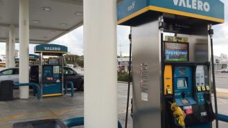 Users of Valero credit cards will get a rebate on purchases of gas and diesel starting Jan. 1 when they buy at a Valero-branded station.