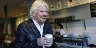 richard branson coffee