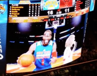 Amar'e Stoudemire sings 'Shake It Off' with Taylor Swift
