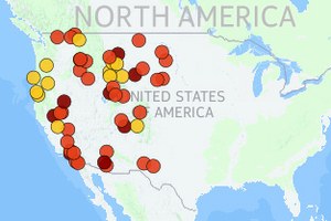 Mapping threats on public land