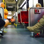 At any given time of day on the new MetroRapid bus line, rows and rows of sparsely populated seats fill the bus.