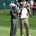 Tiger Woods and Tony Romo