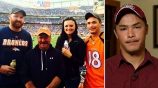 Denver police said late Tuesday that a man who disappeared from a Broncos game last week has been found safe and unharmed.