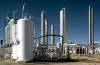 Image of gas processing facility
