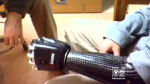 A suburban teen's bionic arm has been stolen. (video screen grab provided)