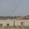 Flaring at a well in Brazos County, Texas.