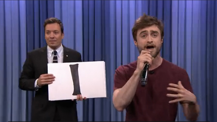 Daniel Radcliffe explains how his 'Tonight Show' rap came to be