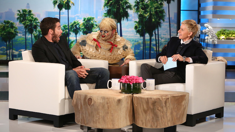 Ellen DeGeneres scares Jake Gyllenhaal into dropping an f-bomb on-air