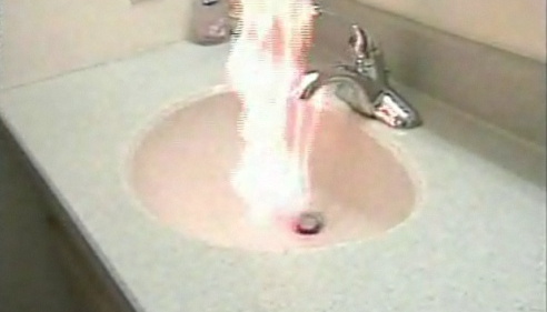 flaming faucet