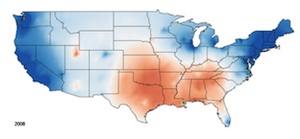 Animated Time-Lapse Map of Red-Blue America