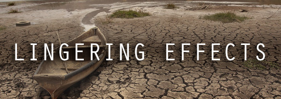lingering effects: image of drought