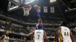 Nerlens Noel #4 of the Philadelphia 76ers shoots against the Indiana Pacers at Bankers Life Fieldhouse on October 29, 2014 in Indianapolis, Indiana. NOTE TO USER: User expressly acknowledges and agrees that, by downloading and/or using this Photograph, user is consenting to the terms and conditions of the Getty Images License Agreement. Mandatory Copyright Notice: Copyright 2014 NBAE (Photo by Ron Hoskins/NBAE via Getty Images)