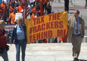 Fractavist Hijacks Fracking Parade 