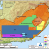 Map Showing Operator Permits in the Karoo Basin, South Africa for Shale Gas exploration and prospecting. photo: U.S. Energy Information Administration