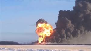 Casselton, ND oil bomb train explosion, 2013