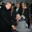In this photo provided by the Presidential Press Service, Turkey's President Recep Tayyip Erdogan speaks with family members of miners on the second day after underground waters flooded a section of a coal mine in the town of Ermenek, some 500 kilometers (300 miles) south of Ankara, close to Turkey’s Mediterranean coast, Wednesday, Oct. 29, 2014. At least 18 workers were trapped inside, officials and reports said _ an event likely to raise even more concerns about the nation’s poor workplace safety standards. In May, a fire inside a coal mine in the western town of Soma killed 301 miners in Turkey’s worst mining disaster. The fire exposed poor safety standards and superficial government inspections in many of the country's mines.