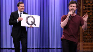 WATCH: Daniel Radcliffe Raps on "Tonight"