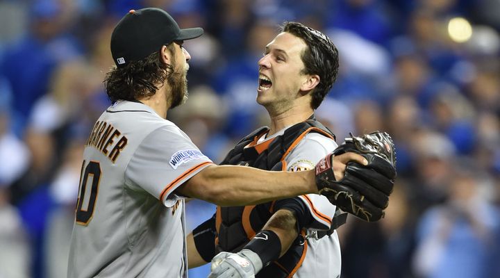 Madison Bumgarner has the lowest ERA in World Series