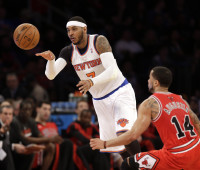 Carmelo Anthony, D.J. Augustin