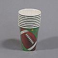 Championship Football - 9oz Hot/Cold Cups - 8 count
