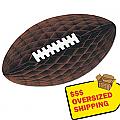 Centerpiece Honeycomb Football 28in - 1 count