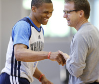 Russell Westbrook, Scott Brooks