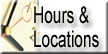 Hours and location information for each library branch.