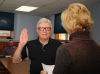 Harms sworn in to fill county commission seat