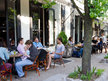 Outdoor diners at Pub & Kitchen, 20th and Lombard Sts., Philadelphia.  (DAVID M WARREN / Staff Photographer)
