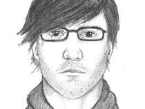 A compoiste image of a man who may have been seen with Chelsea Bruck. (credit: Monroe County Sheriff's Office)