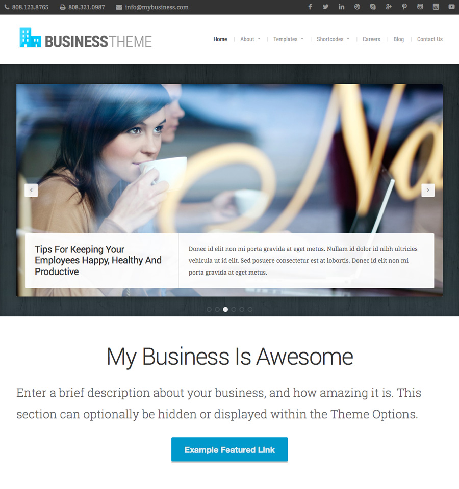 business-wordpress-theme