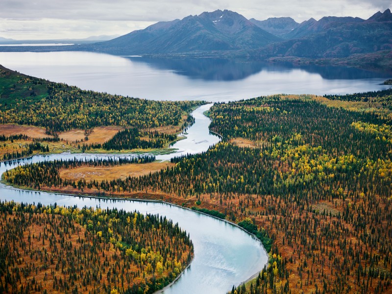 The Bristol Bay watershed.