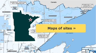 map of sites