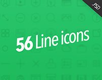 56 FREE Line icons 