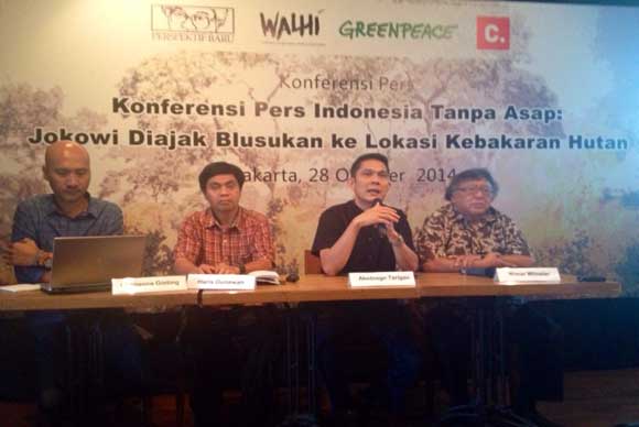 Jokowi Prioritaskan Blusukan ke Lokasi Kebakaran Gambut dan Hutan