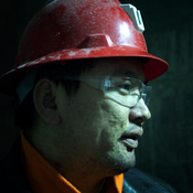 Tseren-ochir is a superintendent at Oyu Tolgoi mine who goes by the name &quot;Augie&quot; because it's easier for the foreigners he works with to pronounce. He is overseeing workers digging a nearly 5,000-foot-deep shaft down to reach the copper ore.