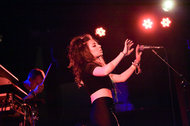 Charli XCX at the Knitting Factory in Brooklyn in 2012.