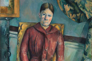 A portrait of Cézanne’s wife, Hortense Fiquet, in the show “Madame Cézanne,” coming to the Metropolitan Museum of Art