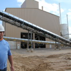 Environmental Health and Safety Manager Duane Wilke said he has a vested interest in making sure the Superior Silica sand processing plant in New Auburn keeps the dust down: his 15-year-old daughter. “I would never do anything to harm the air quality, to harm my own daughter,” he said.