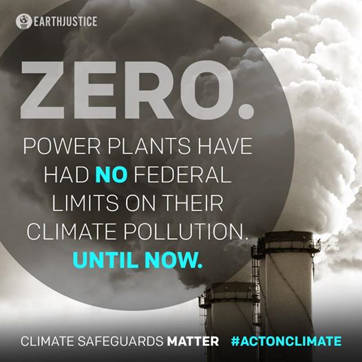 Photo: FACT #1: Did you know that power plants have absolutely NO caps on the amount of climate pollution they can spew into the air? Absolutely zero. Luckily, that will change if EPA imposes new carbon standards on them. http://ejus.tc/1rZCIeh

To spread the word, we'll be posting 3 little known facts about climate pollution throughout the day! Click SHARE or LIKE to help us spread the info!