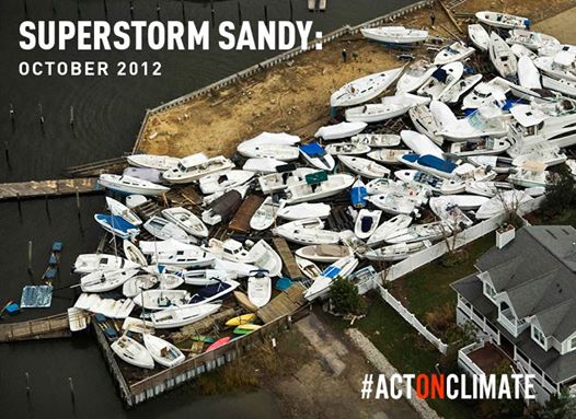 Photo: SUPERSTORM SANDY ANNIVERSARY: Two years ago, Superstorm Sandy battered the East Coast, killing more than 100 people, destroying thousands of homes and businesses, and causing more than $60 billion in damage in New York and New Jersey alone. Sandy was a chilling reminder that climate change is here and now. http://ejus.tc/ZYwdvc
 
That's why we're asking everyone to mark today's two year anniversary by telling EPA to tackle the number one source of climate pollution in the US: coal-fired power plants. It's one of the most meaningful thing we can do on this sobering anniversary, so do your part today! 
 
Click SHARE or LIKE to remember Superstorm Sandy and take action >> http://ejus.tc/ZYwdvc  TELL US >> What do you remember most about Superstorm Sandy?