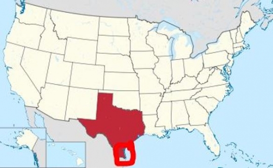 Texas-israel-map