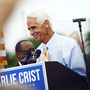 Former Florida Gov. Charlie Crist announces Monday in St. Petersburg that he will run for governor as a Democrat.